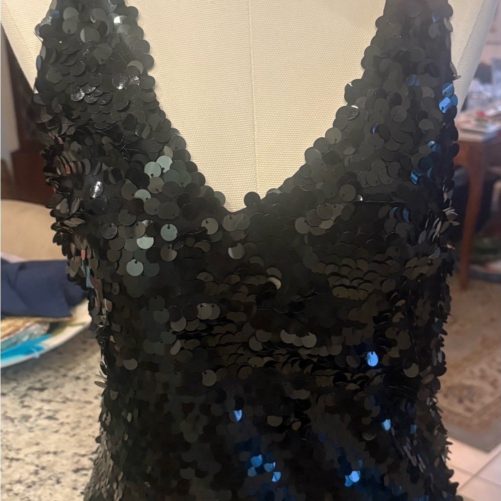 White House Black Market Sequin Embellished Camisole
